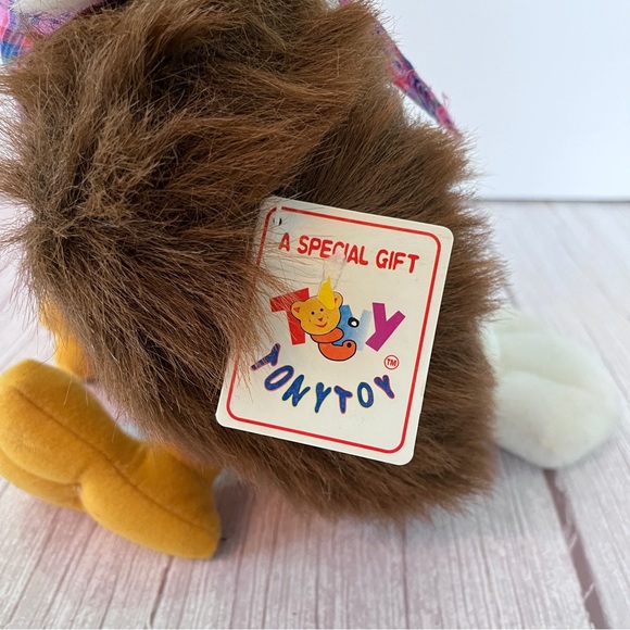 Harley Davidson Plush Stuffy Bald Eagle TonyToy Tags Vtg Bird Toy Like New Soft - Picture 3 of 11